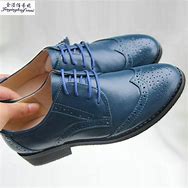 Image result for Navy Women's Oxford Shoes