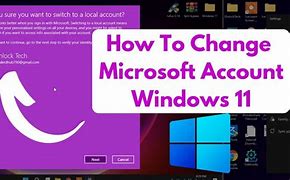 Image result for How to Change Microsoft Account On Computer