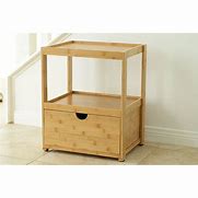 Image result for Bamboo Nightstand