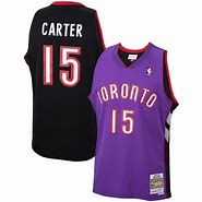 Image result for Toronto Raptors Vince Carter Jersey