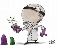 Image result for Sketch of a Mad Scientist