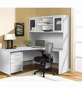 Image result for White L Shaped Desk