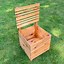 Image result for Large Square Wood Planter Box
