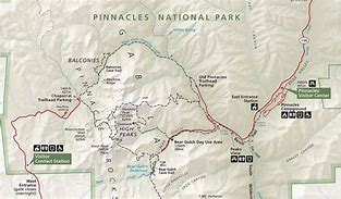 Image result for Pinnacles National Park California Location