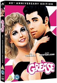 Image result for DVD Cover for Grease