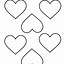 Image result for Small Heart Shape Template