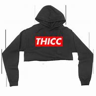 Image result for Cropped Tops Hoodies Supreme