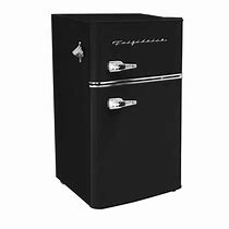 Image result for Black Double Frigidaire Refrigerator