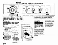 Image result for Kenmore 80 Series Gas Dryer Manual