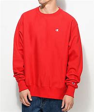 Image result for Red Champion Sweater