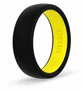 Image result for Ensorings Dualtone Silicone Ring - Obsidian/Red
