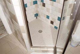 Image result for Custom Tile Shower Pan