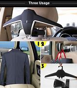 Image result for Luxury Back Seat Wooden Car Clothes Hanger