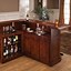Image result for Freestanding Bar Hutch with Mini Fridge