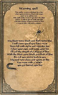 Image result for Free Printable Witch Spells