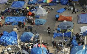 Image result for tent cities in los angeles