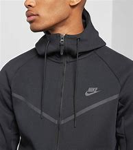 Image result for Nike Tech Fleece Full Zip Hoodie White and Black