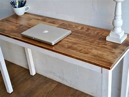 Image result for Solid Wood Desk Table