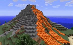 Image result for Simple Easy Volcano Minecraft
