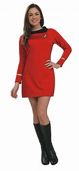 Image result for Star Trek Original Series Red Female Uniform