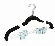 Image result for Slim Pant Hangers with Clips