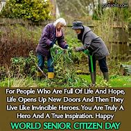 Image result for Senior Citizen Poems or Inspirational Quotes