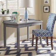 Image result for Retro Yellow and Grey Writing Desk