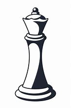 Image result for Queen Chess Piece Outline