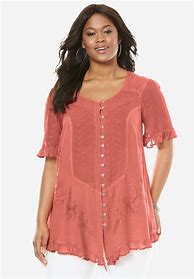 Image result for Plus Size Johnny Was Embroidered Tunic