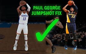 Image result for Paul George Jump Shot