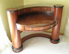 Image result for Antique Curved Desk