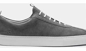 Image result for Laceless Sneakers Suede Grey
