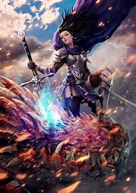 Image result for Female Battle Mage Art