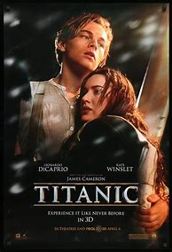 Image result for Titanic Movie Banner