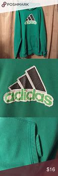 Image result for Black and Green Adidas Hoodie