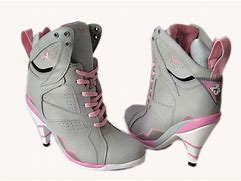 Image result for Air Jordan High Heels Shoe