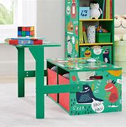 Image result for Kids Desk with Storage Above