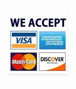 Image result for We Now Accept Credit Cards Logo