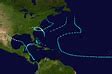 Image result for Current Atlantic Hurricane Map