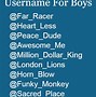 Image result for Best Usernames for Boys