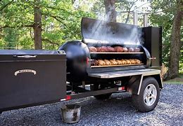 Image result for BBQ Smoker Catering Trailers