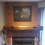 Image result for Wood Wall with Fireplace