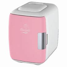 Image result for Pink Retro Mini Fridge and Freezer