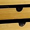 Image result for Black Table Desk with Drawers