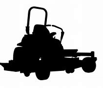 Image result for Clip Art Silhouette Man Riding Lawn Mower
