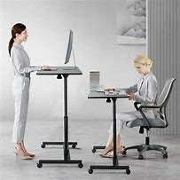 Image result for Adjustable Standing Desk to Sit and Stand