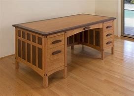 Image result for Craftsman Style Desk