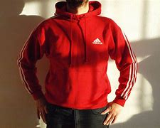 Image result for Adidas Hoodie Red Black