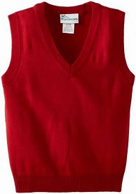 Image result for Red Sweater Vest Men's