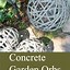 Image result for Concrete Garden Crafts